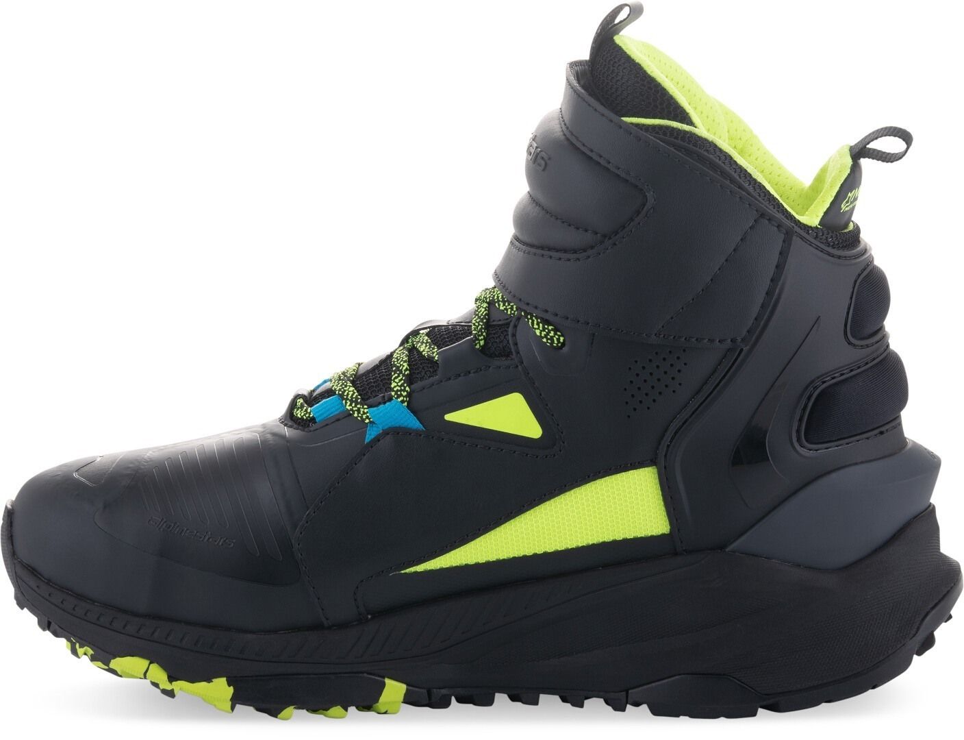 Alpinestars Speedstreet Black/Yellow Fluo Shoes : Delivery in 10 Days